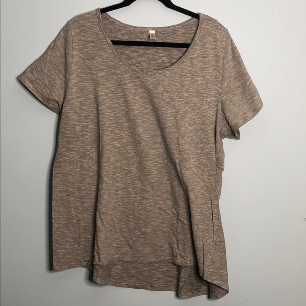 LuLaRoe Classic T 3X black/white stripe
